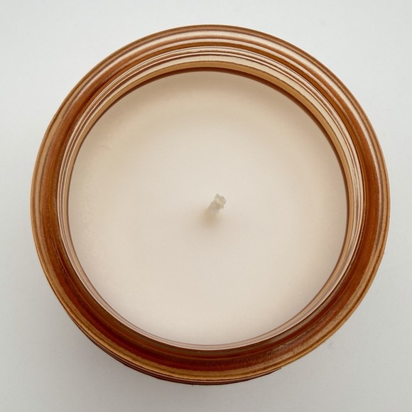 World Market‎ Apothecary Coconut Milk Mango Scented Candle Amber Jar 2.29oz - Picture 3 of 10